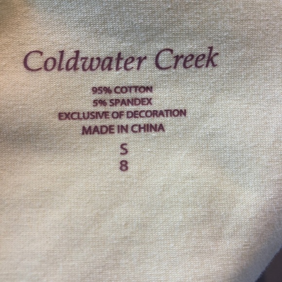 Coldwater Creek V- Neck Tank Top - Small - Picture 6 of 8